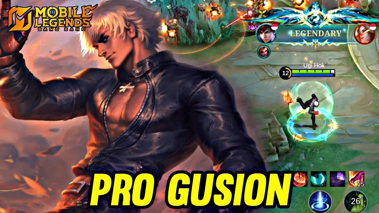 ML : GUSION GAMEPLAY | LANCELOT NO BUFF - MOBILE LEGENDS