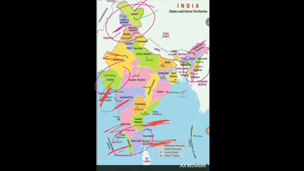 #Easy#trick#for learn# all state name# with location #viralvideo #motivation 