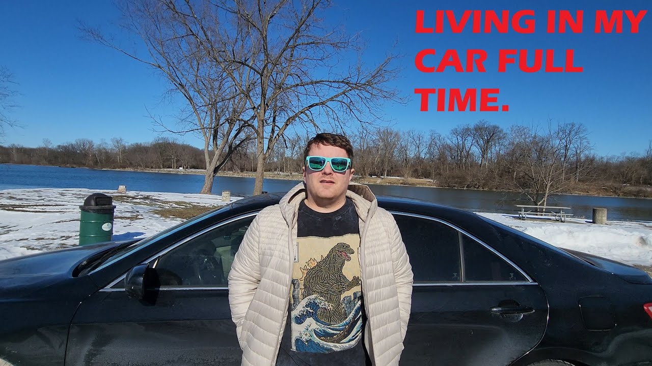 Toyota Camry Car Camper Tour | Man Lives in his Car Full Time