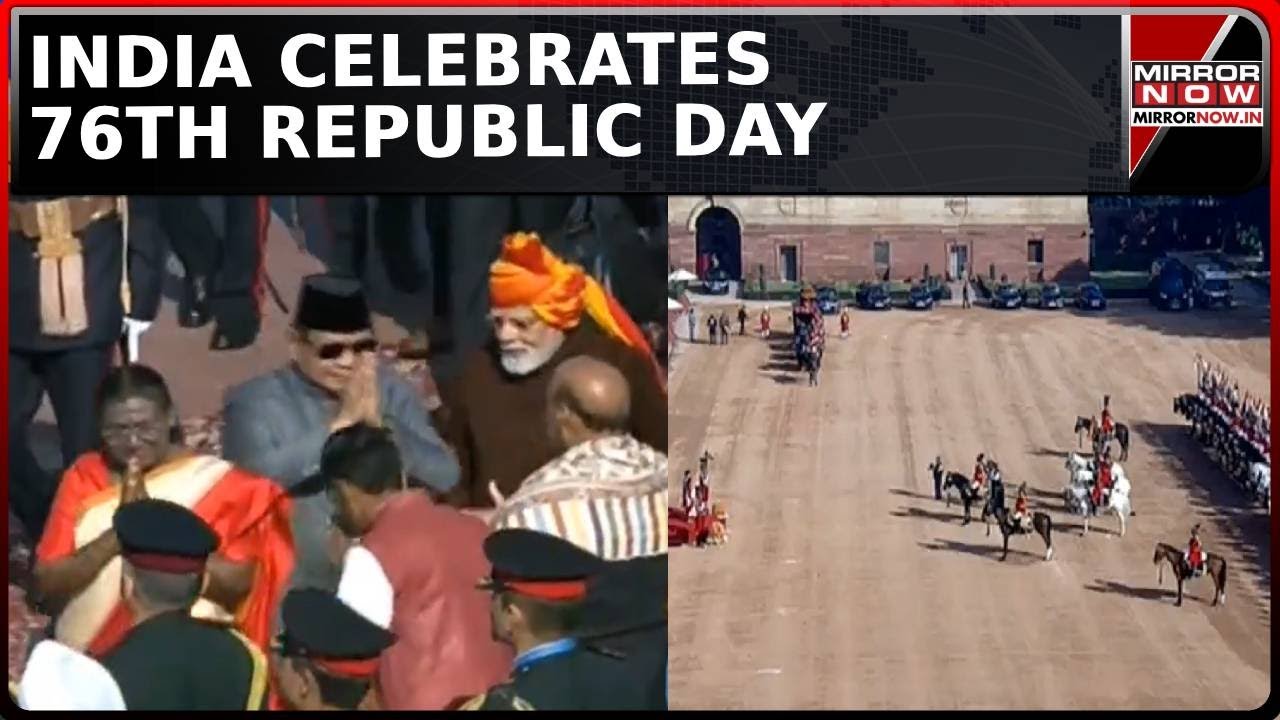 R-Day: Prez Murmu Unfurls National Flag At Kartavya Path, PM Modi Pays Tribute To Soldiers | Watch