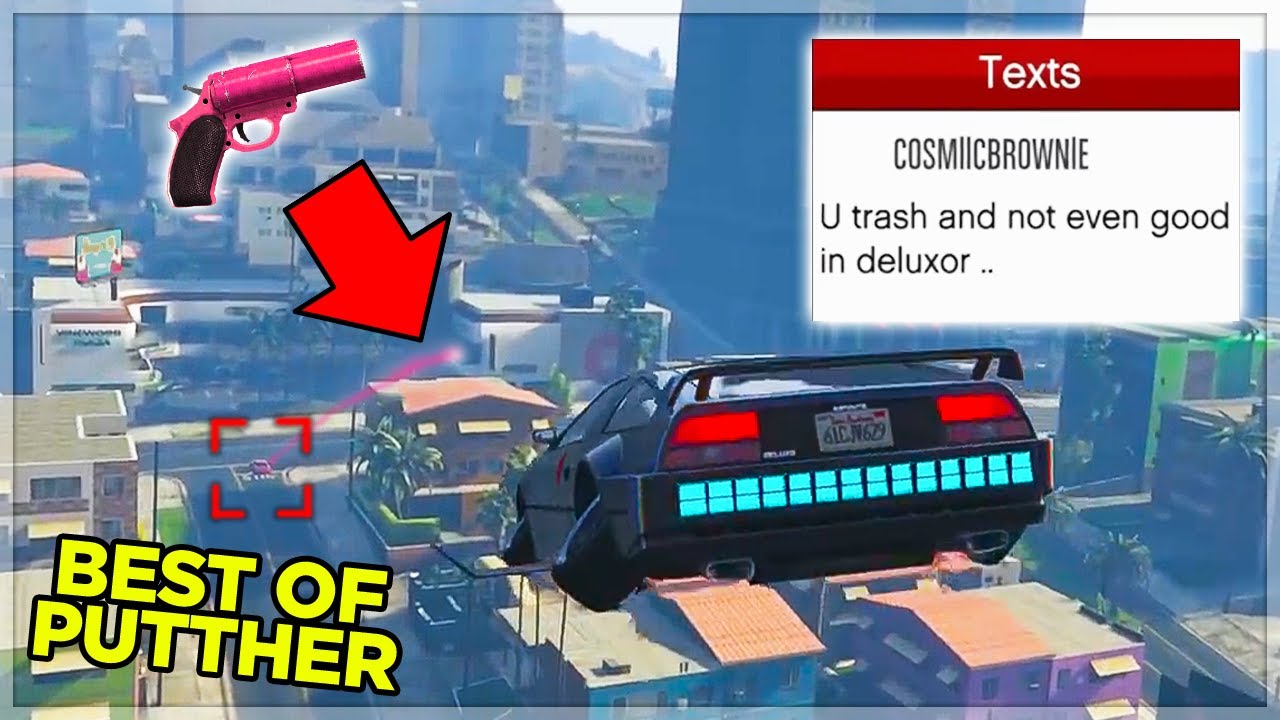 Лучший из трюковых троллей-гриферов Deluxo в GTA Online!