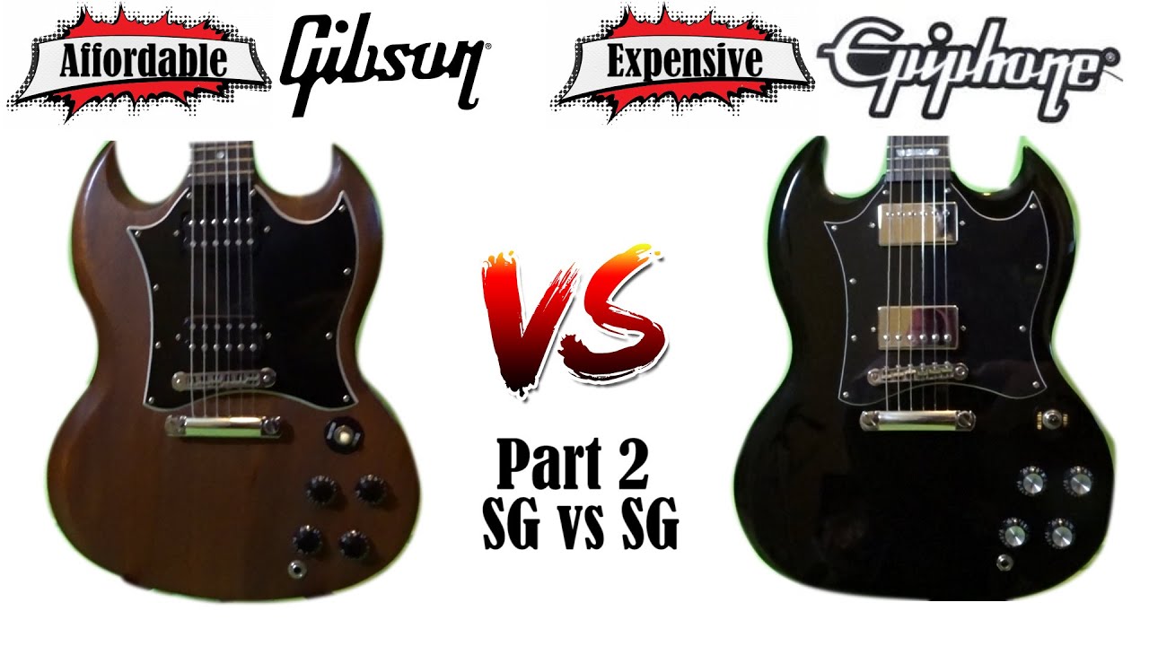 Affordable Gibson vs Expensive Epiphone | SG vs SG
