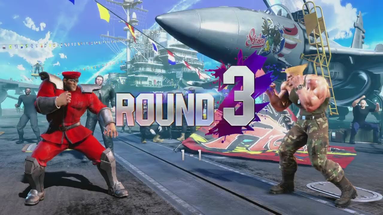 Street Fighter 6 M.Bison vs Guile