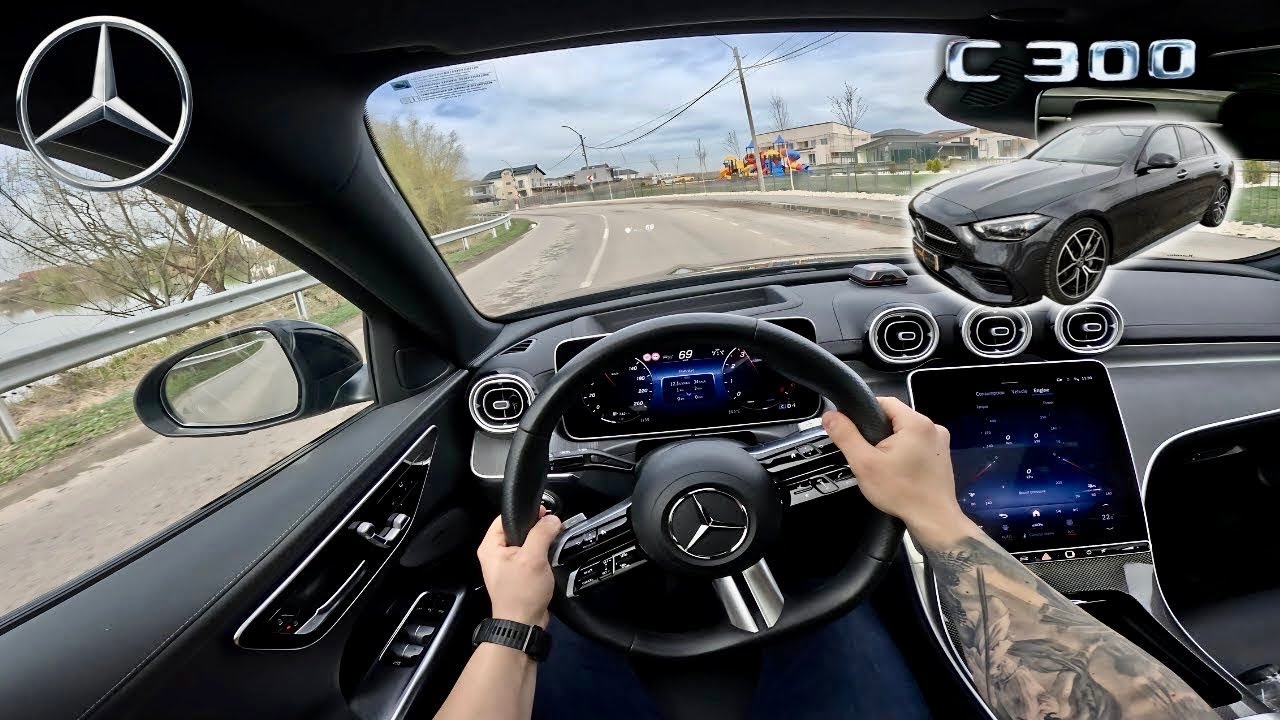 2024 Mercedes C300 4matic 258 HP | Prezentare si Test Drive POV