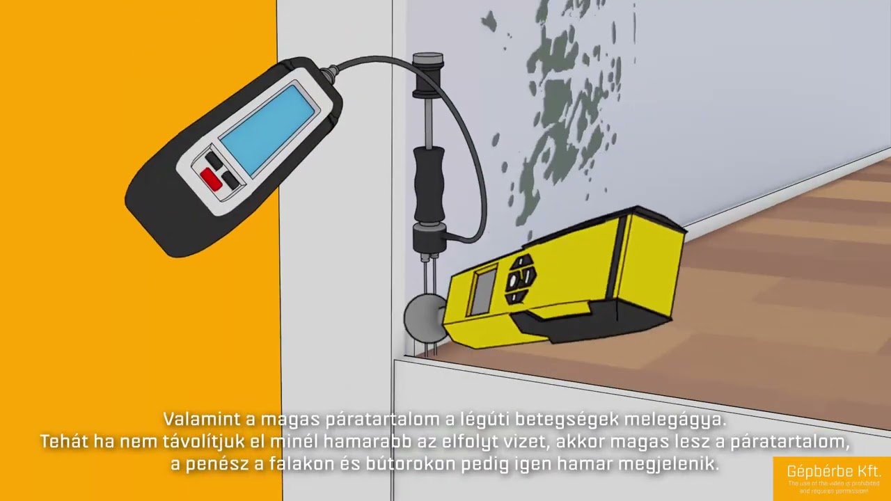 PENÉSZESEDÉS ELTÁVOLÍTÁS, FALAZAT SZÁRÍTÁS IPARI PÁRAMENTESÍTŐ GÉPEKKEL www.gepberbe.hu