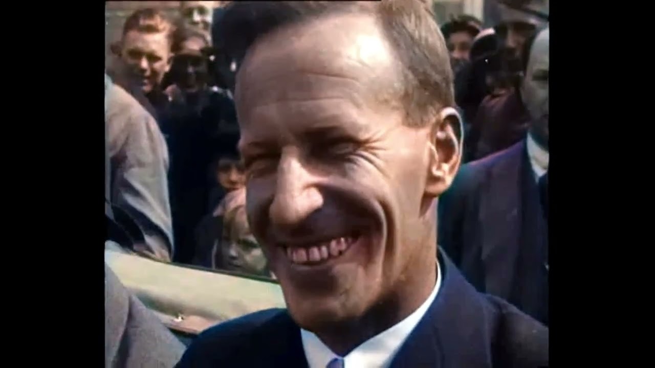 Dutch History: Charles Kingsford Smith Arrives in Amsterdam (1930)