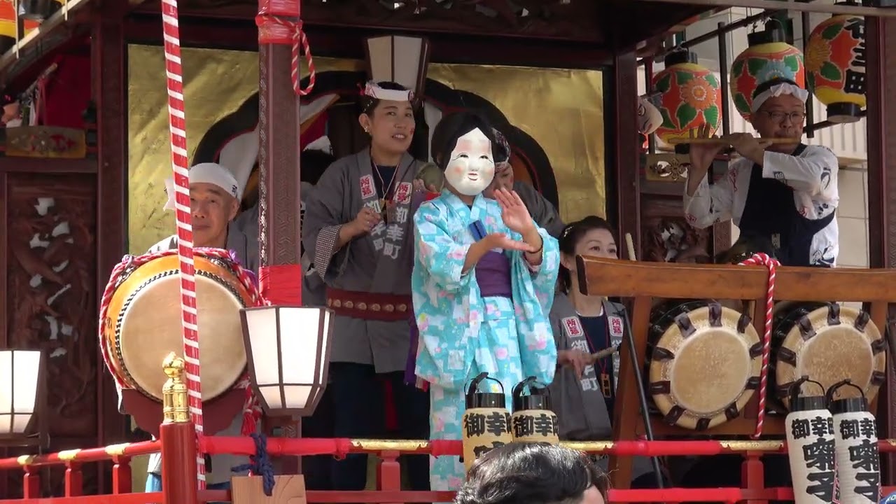 20251012所沢祭り　日曜午前中
