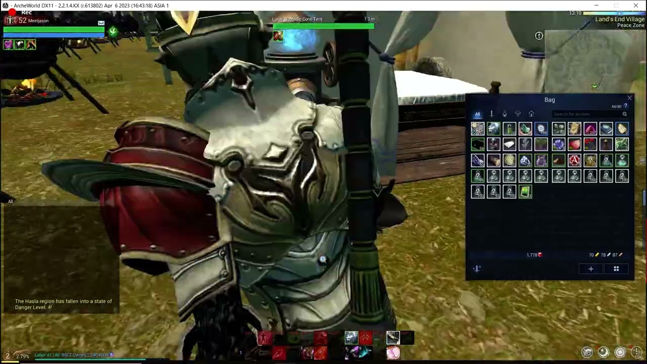 Archeworld how to find your land and what to do 1st when you log into the new server! NA USA SA