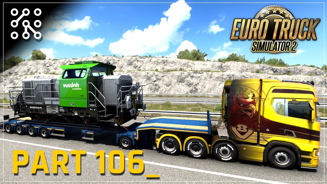 Největší lokomotiva #106 | EURO TRUCK SIMULATOR 2 CZ | Lets play | Česky