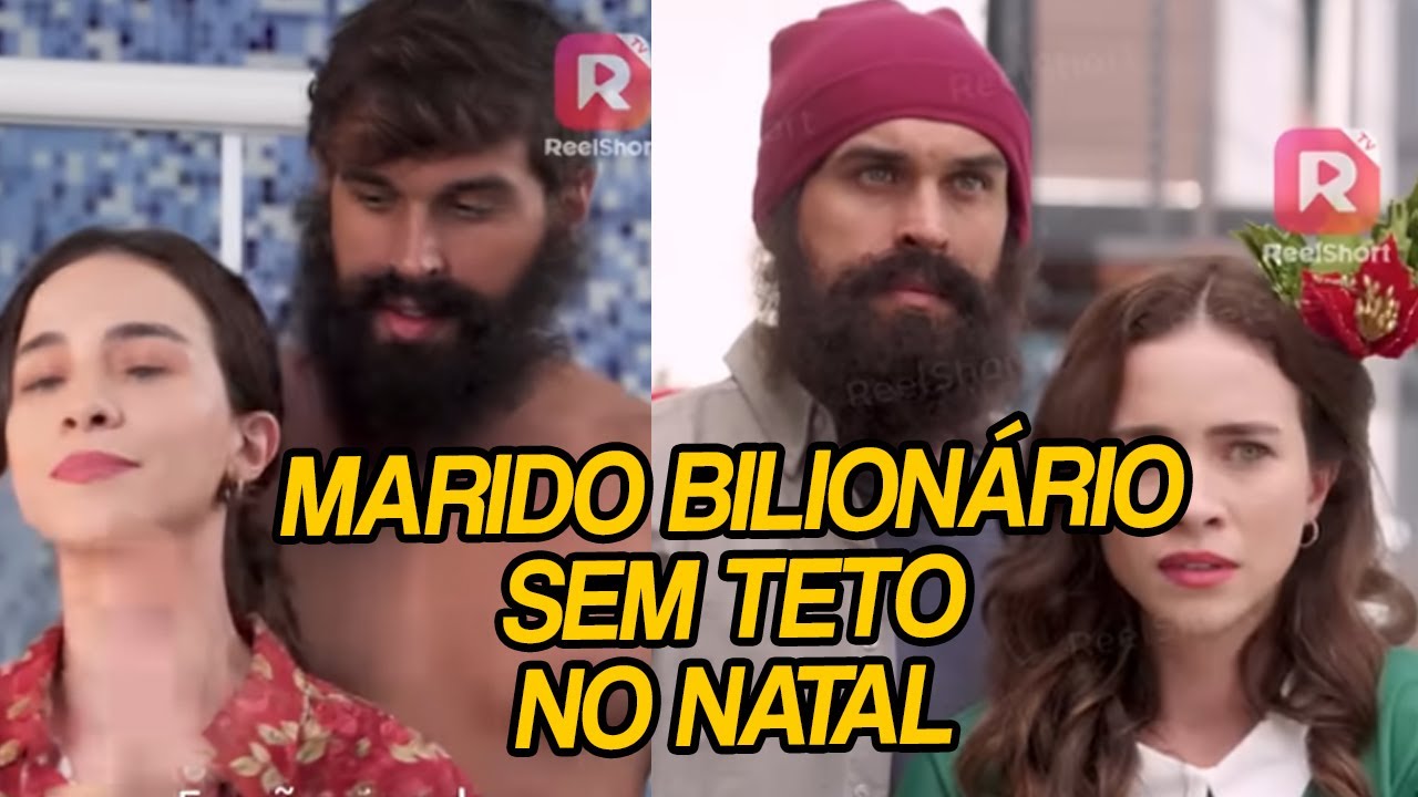 Bilionário, sem teto, no Natal. ReelShort não tem medo de fazer novela vertical.