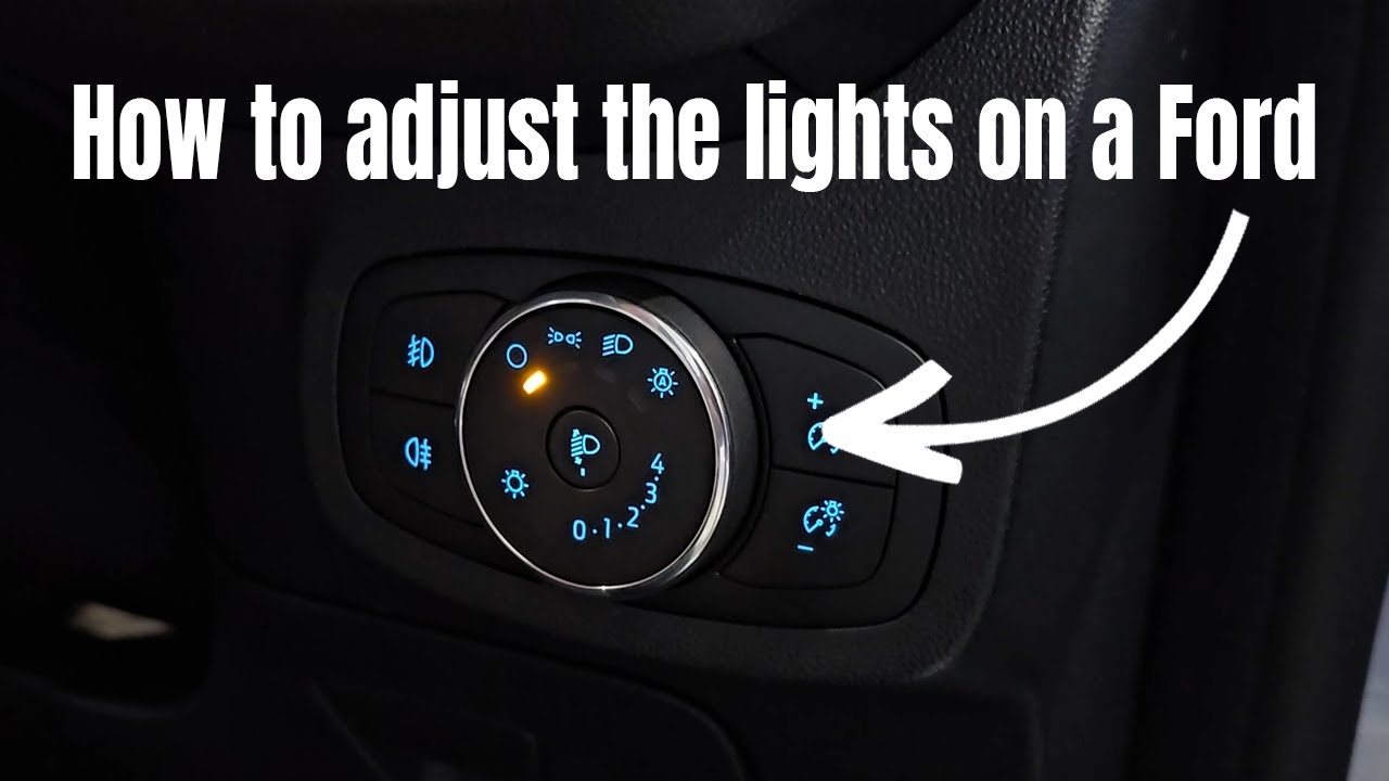Как отрегулировать фары на Ford Fiesta