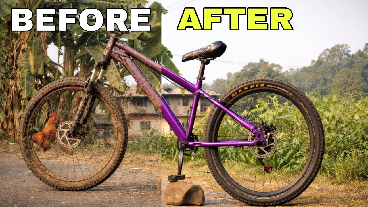 I Turned My DIRTY Cycle Into BRAND NEW! 😱 | Before vs After Cycle Transformation