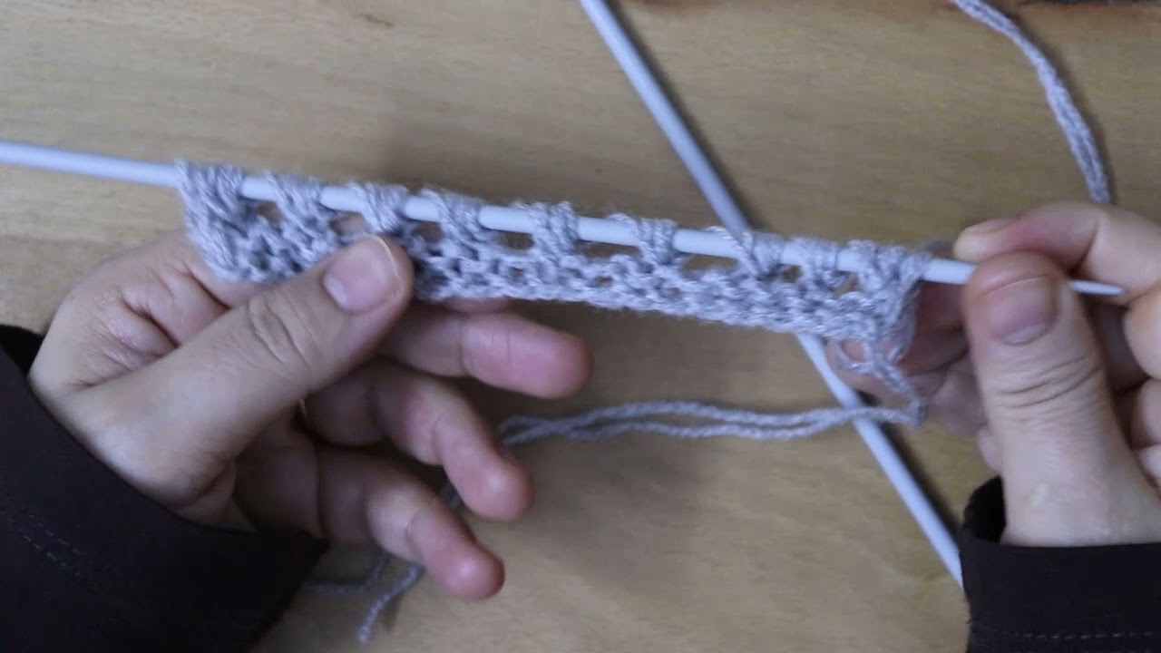 النجمة المجسمة( تريكو)...  ...Knitting star stitch.... 3D