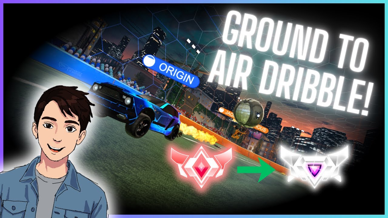 Урок по дриблингу «с земли в воздух»! | Rocket League