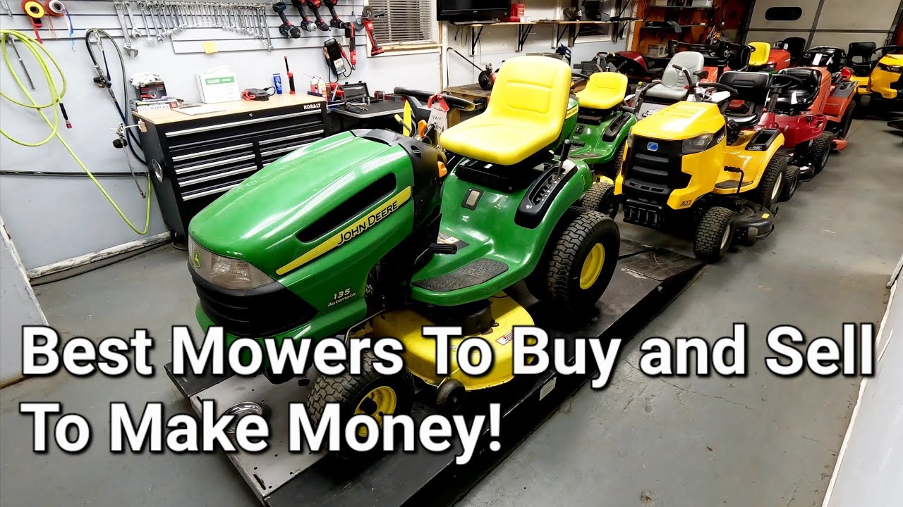 Best Riding Mowers & Zero Turns to Flip for Profit – Top Models That Sell Fast and Make Big Money!