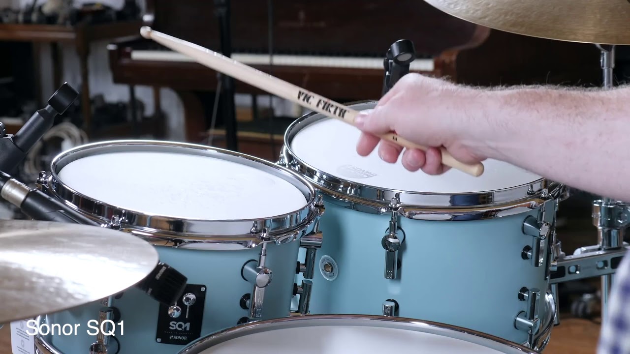 SONOR SQ1 vs BRITISH DRUM CO LEGEND SERIES - DRUM KIT TEST COMPILATION