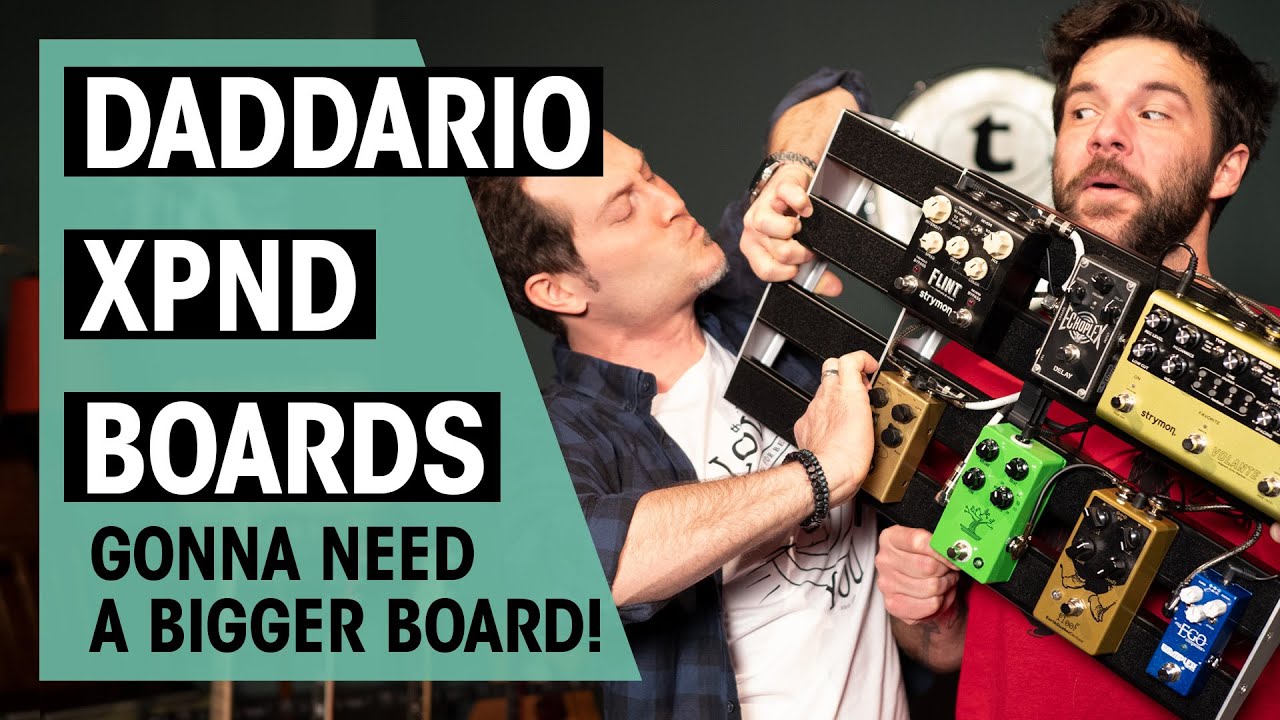 Daddario XPND Pedalboards | Genius or unnecessary? | Thomann