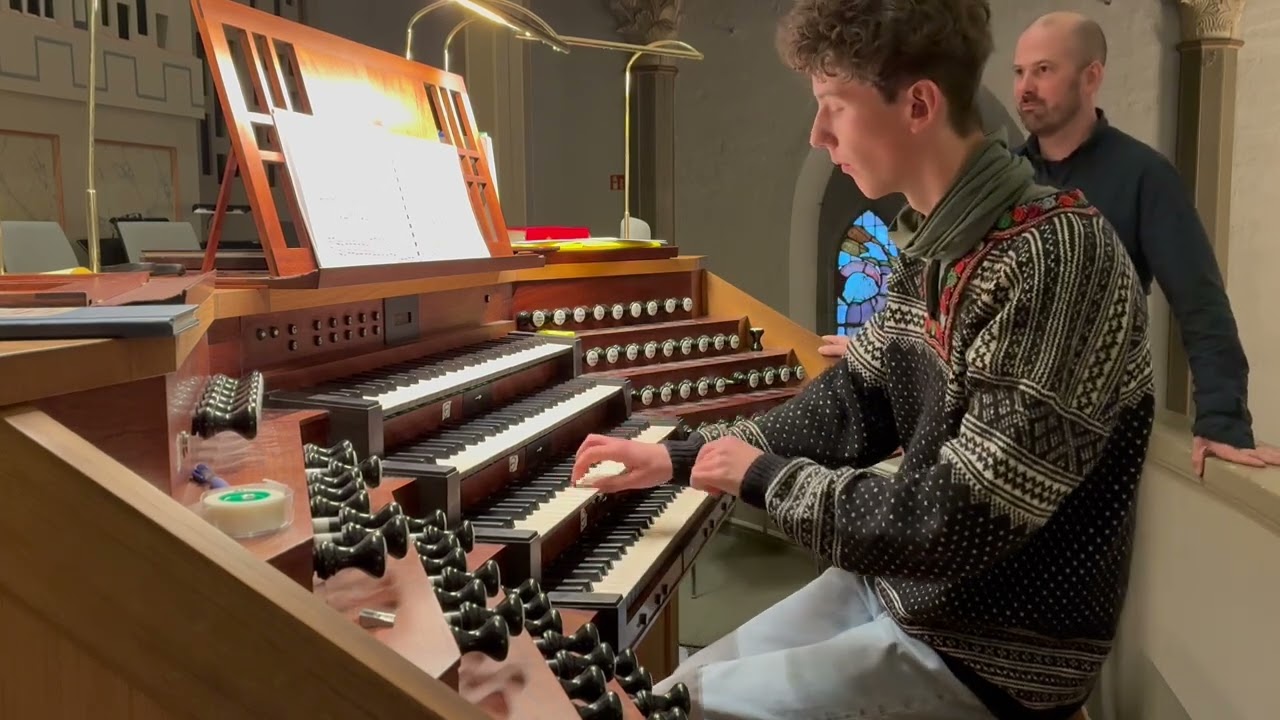 Utdrag: D dorisk toccata, BWV 538, J.S Bach