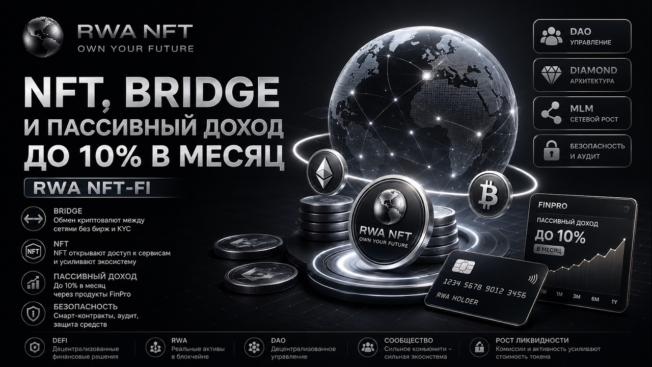 🔥 Diamond Technology + DAO + MLM | Новый этап Web3