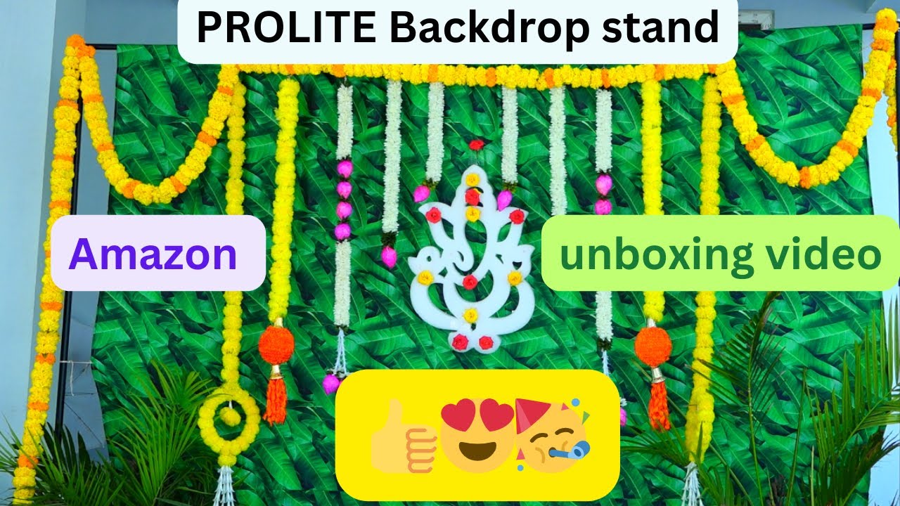 PROLITE Background Support Kit (9ftx9ft) Backdrop Photography & Videography with CarryBag||Amazon