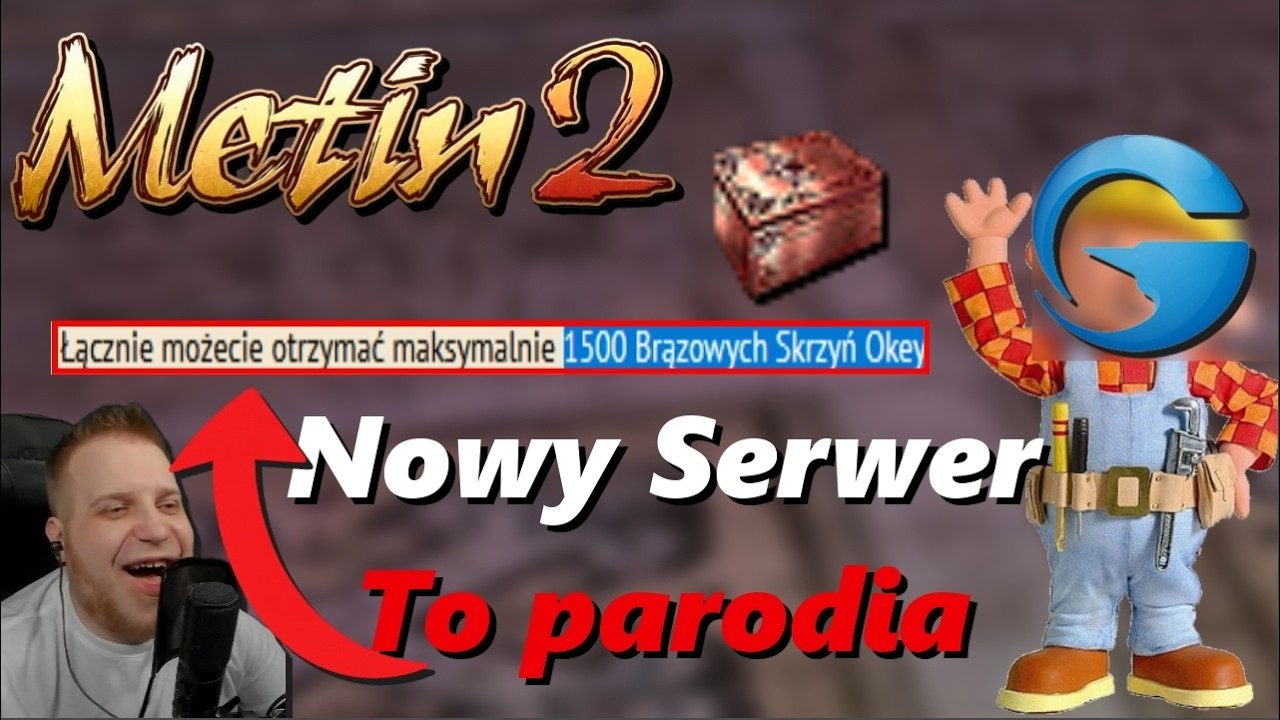 Metin2 - Nowy Serwer - To PARODIA I ŻART - Znamy Nagrody - Easy według Gameforge