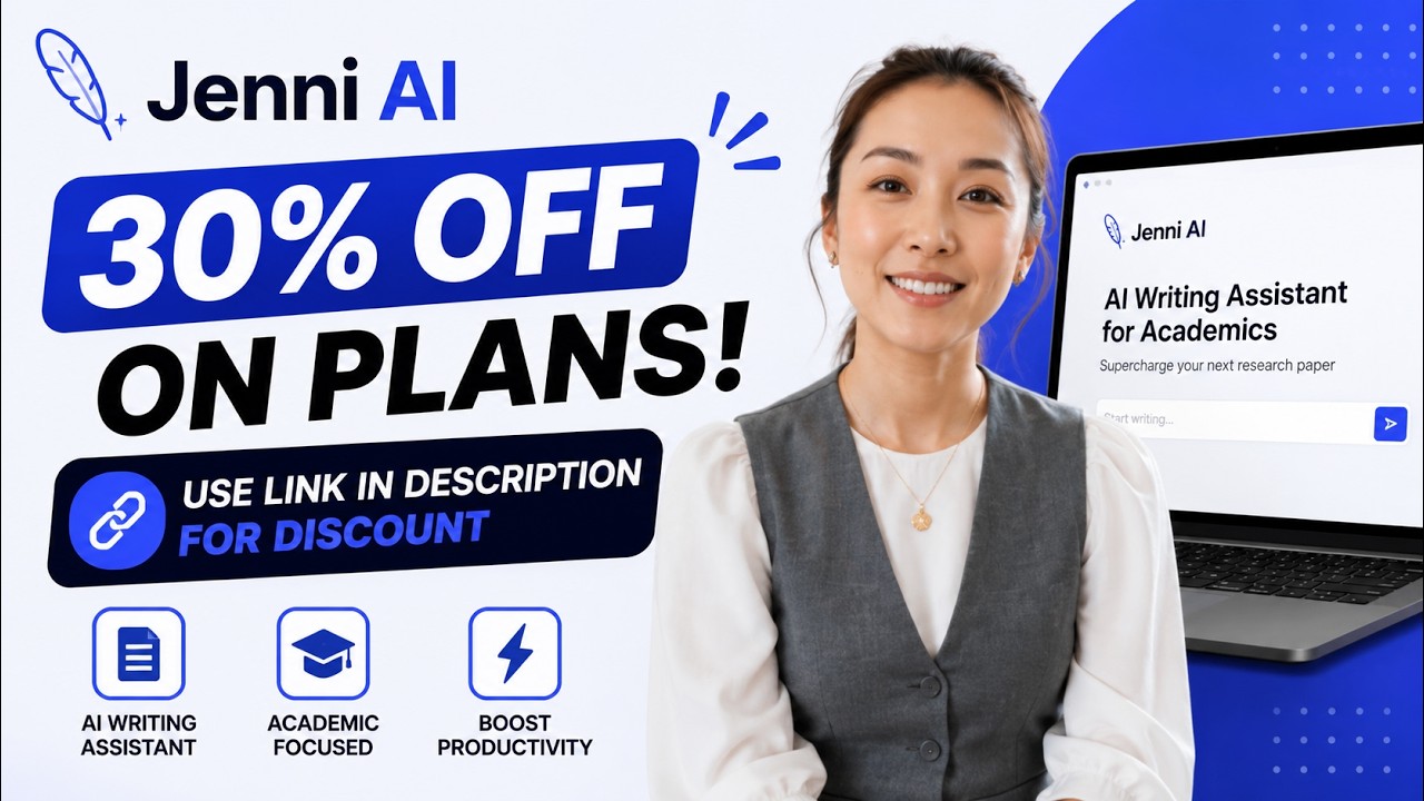 Jenni AI Coupon Code 2026 | Get 30% OFF Discount on Plans