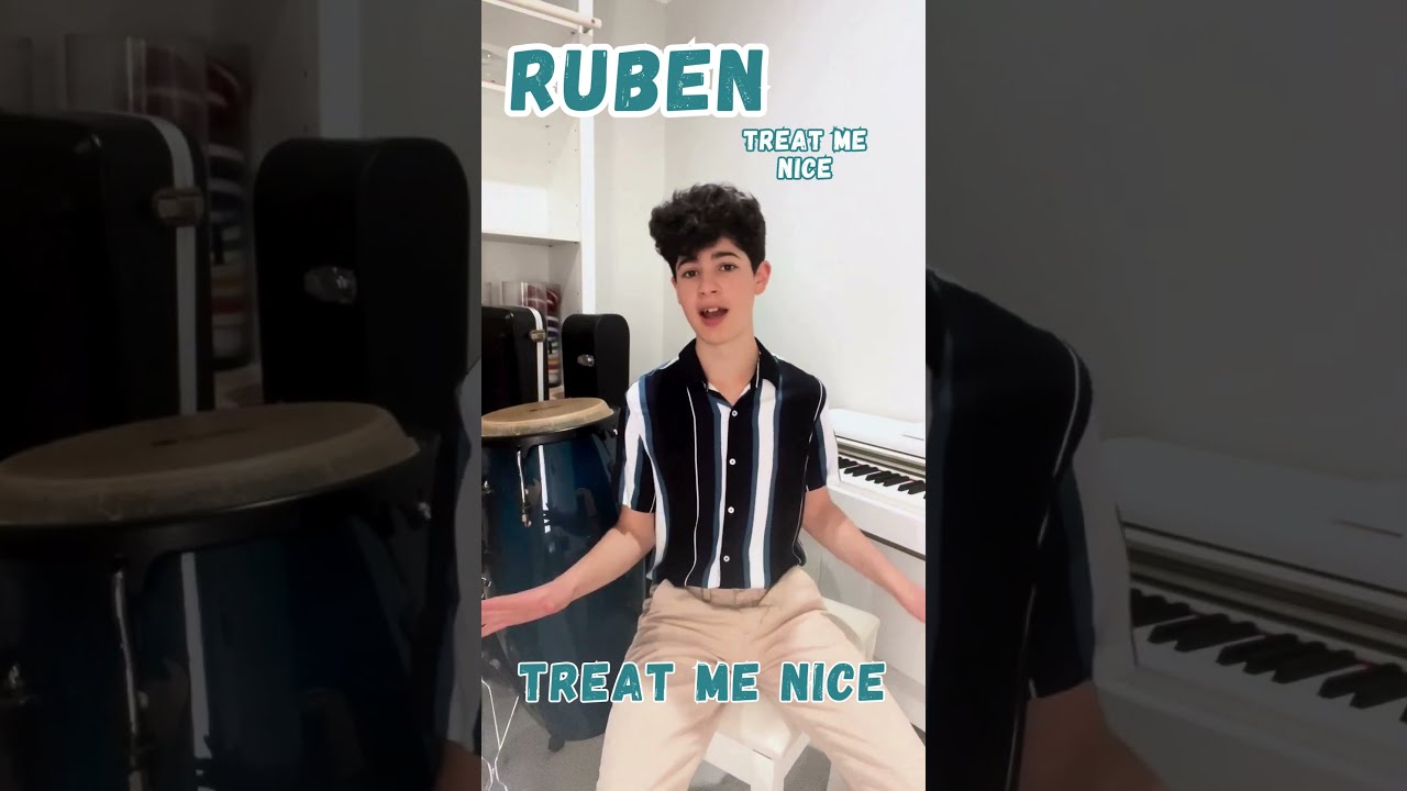 Treat Me Nice - Ruben Aguilera #cover  #elvispresley #fyp #elvis  #shorts