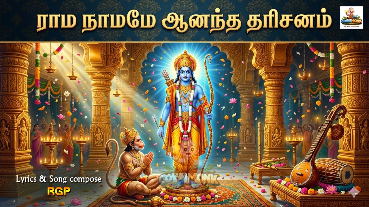 ராம நாமமே ஆனந்த தரிசனம் | Powerful Ram Bhajan | Carnatic Devotional Song