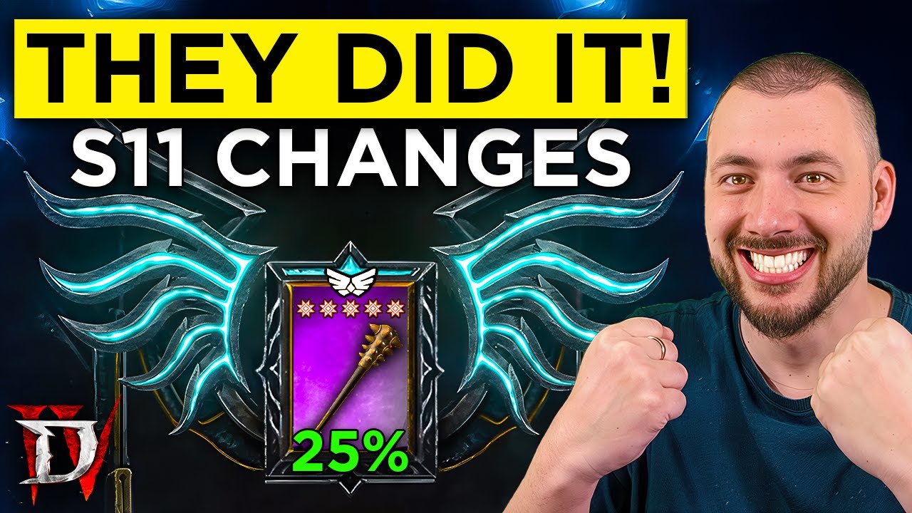 Diablo 4 Devs just saved Season 11! - Patch 2.5 Notes Breakdown
