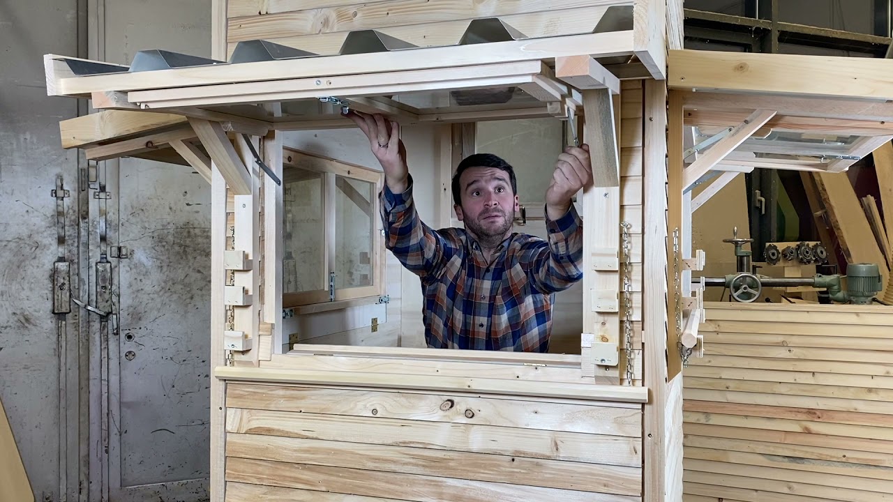 Keiler Jagdkanzeln, Model Maibock - Premiumkanzel aus Holz - Jagen wie die Könige!