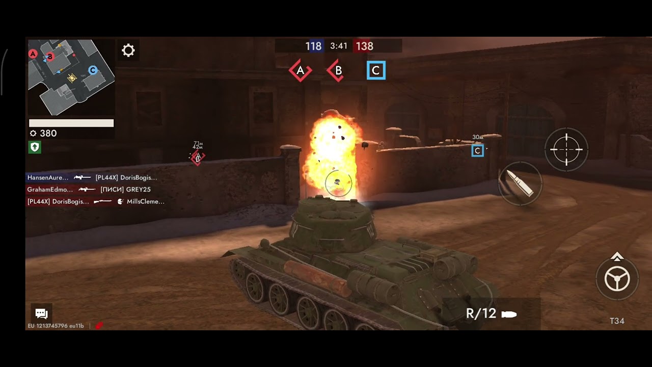 World War Heroes.mvp. операция Буря. Захват точек.