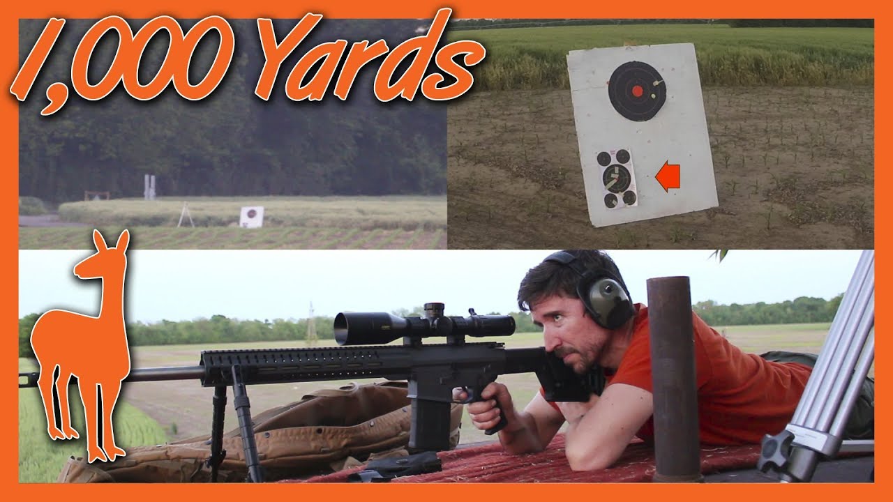 6.5 Creedmoor at 1000 Yards: CMMG Mk3 DTR2 AR-10 and Bushnell HDMR-II