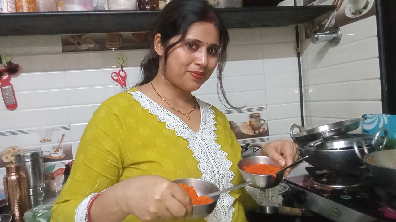 सर्दियों की खास मिठास – होममेड गाजर का हलवा 🥕