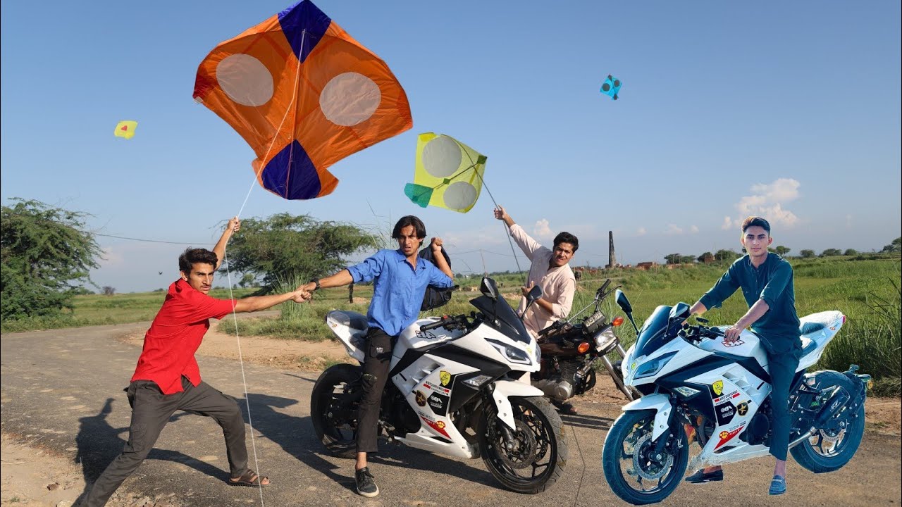 Kite Vs Nasir School Going Drive Nee Havey Bike