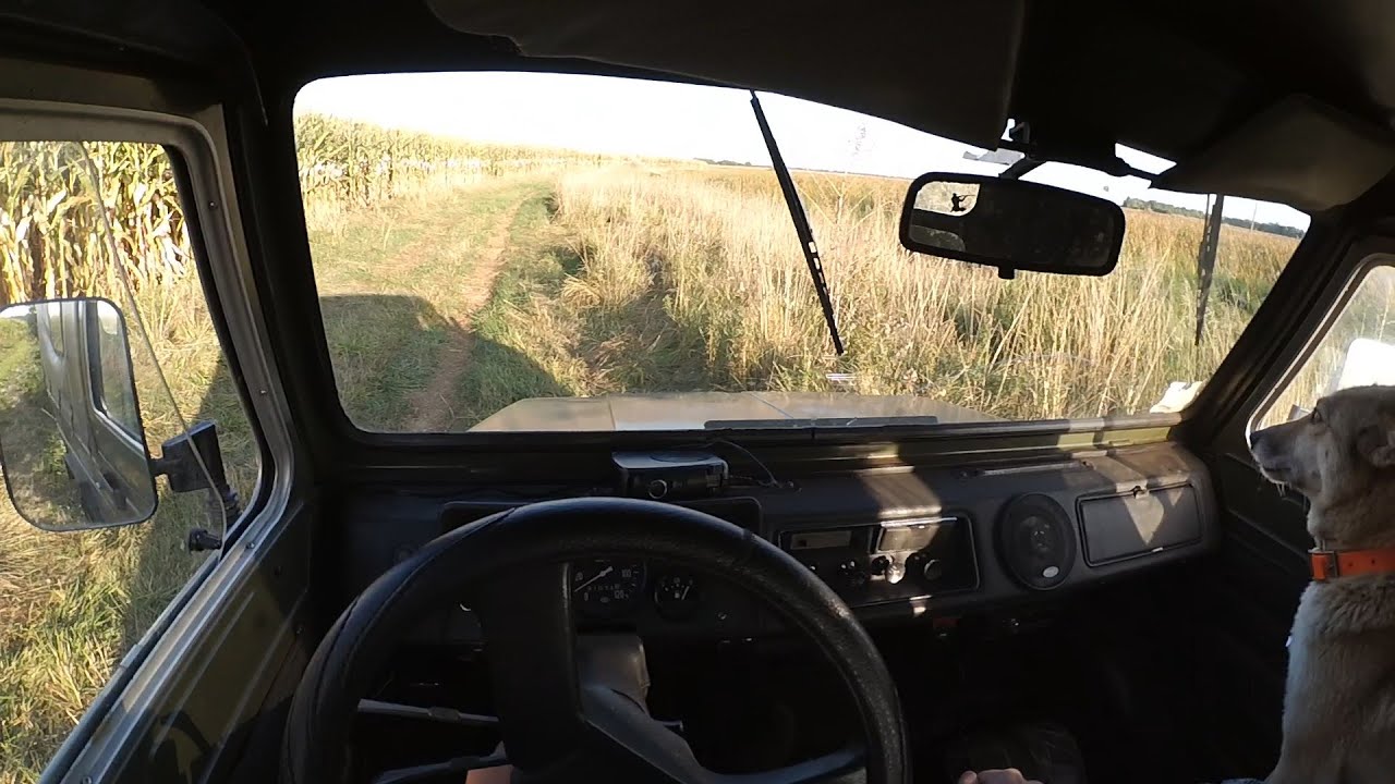 Выезд в угодья на ЛУАЗ-969М.Добыли чирка.