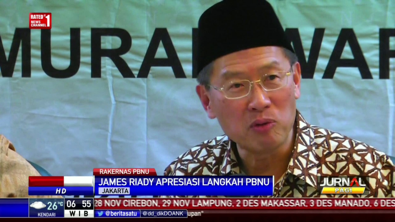 CEO Lippo Group James Riady Apresiasi Langkah PBNU