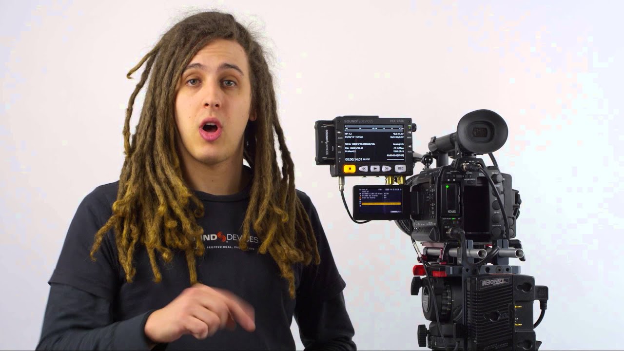 PIX 240i Interconnection and Settings with Sony F3
