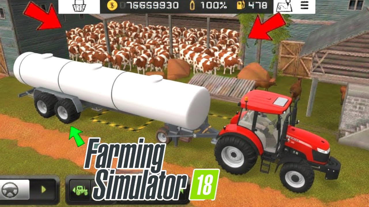 Selling Unlimited Milk in FS18 | Multiplayer Gameplay in Farming Simulator 18 | #FS18