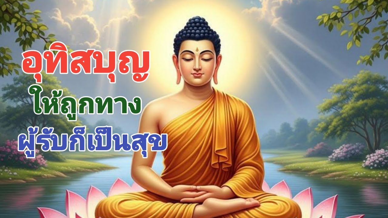 อุทิสบุญใฟ้ถูกทางผู้รับก็เป็นสุข#motivation #anim#love #ธรรมะ #live #ธรรมะสอนใจ #inspiration #story 