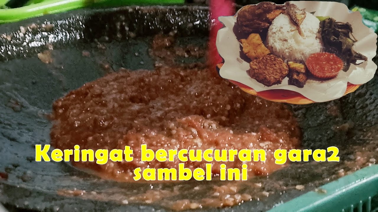 Jangan makan disini, kamu bakal bercucuran keringat #sambel #banyuwangi #review