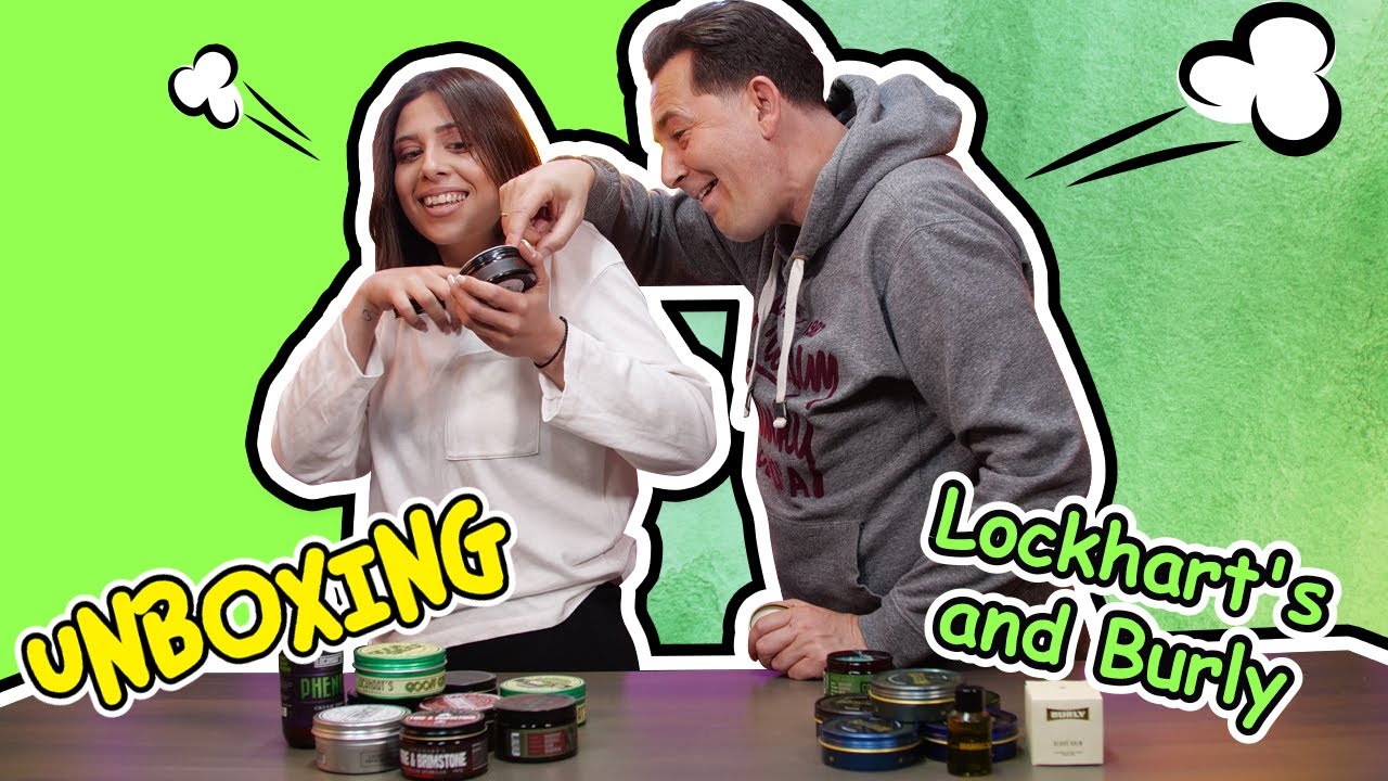 Unboxing Lockhart's Authentic και Burly |  Προϊόντα 5 Αστέρων;! - HAIRFEST WEB TV