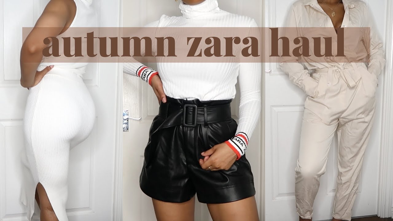 HUGE AUTUMN ZARA CLOTHING TRY ON HAUL | SARAHJOHOLDER