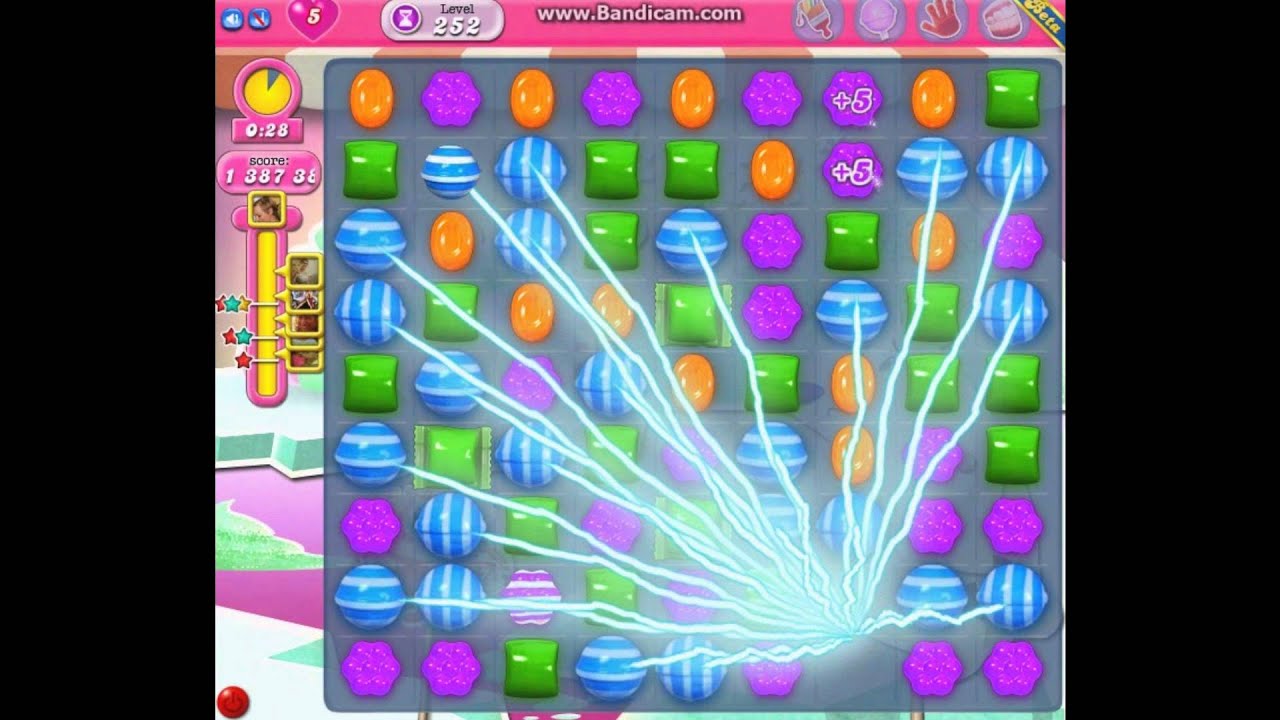 Candy Crush Saga: Level 252 - 2,027,280 Points