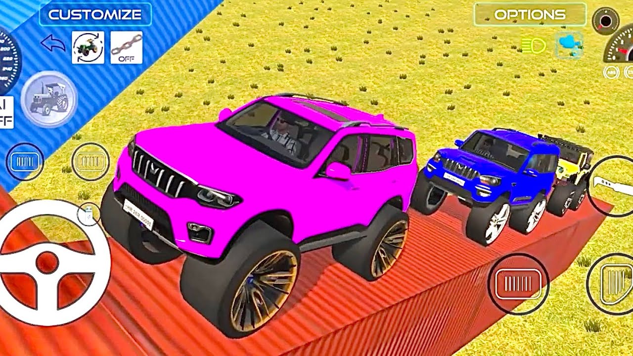 “Monster SUV Ramp Challenge | Extreme Car Driving Gameplay” | Mahigamerz | #gaming 
