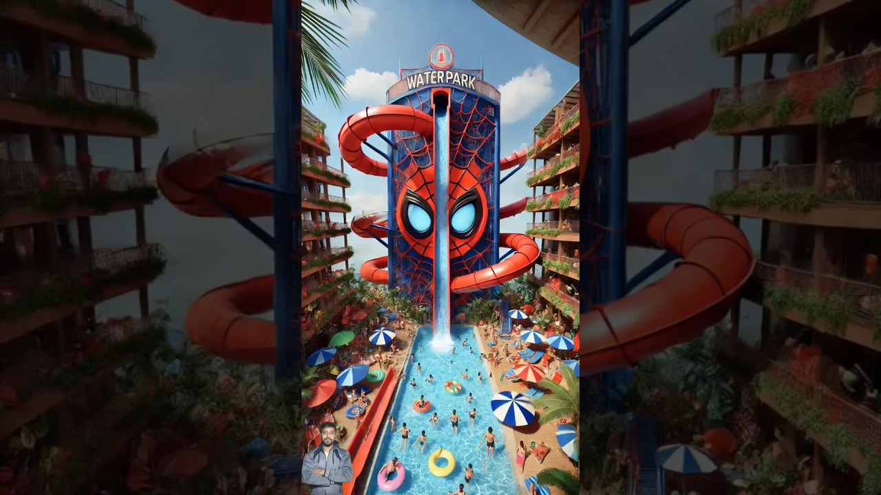 🥰 Evolution of Spiderman : Big Water Park ❤ Meaw Verse ✅ #cat #cute #love #shorts
