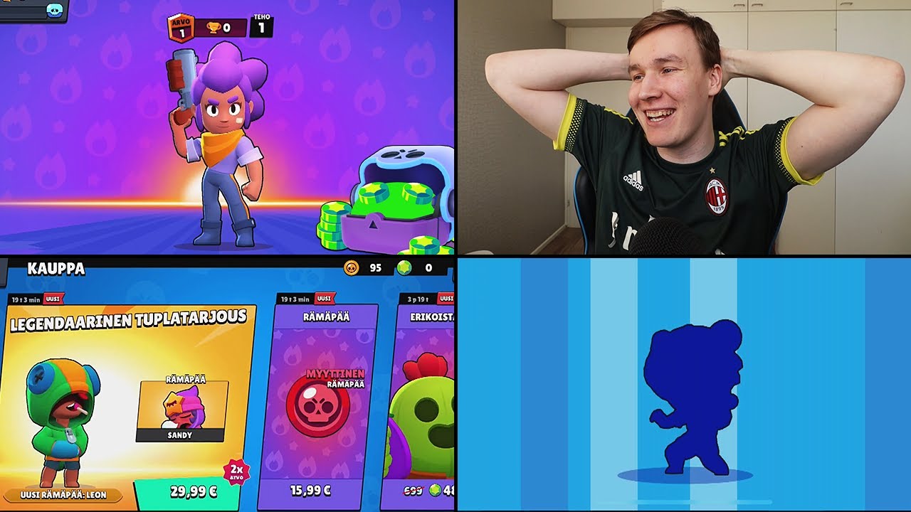 Tein uuden Brawl Stars käyttäjän ja tämä tapahtui..