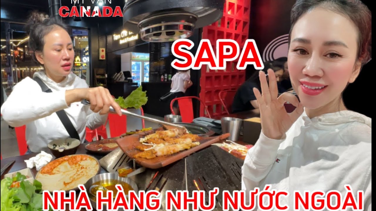 NGẠC NHIÊN VỚI QUÁN NƯỚNG NGÓI SAPA, ĐỒ ĂN NGON QUÁN ĐẸP NHƯ NƯỚC NGOÀI.