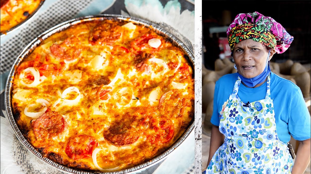 Dirt Oven Pizza by Shanty in Siparia, Trinidad & Tobago | In De Kitchen
