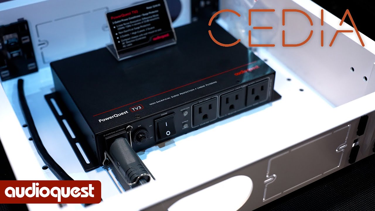 NEW Power Quest TV3?!  | CEDIA 2025 | Audioquest