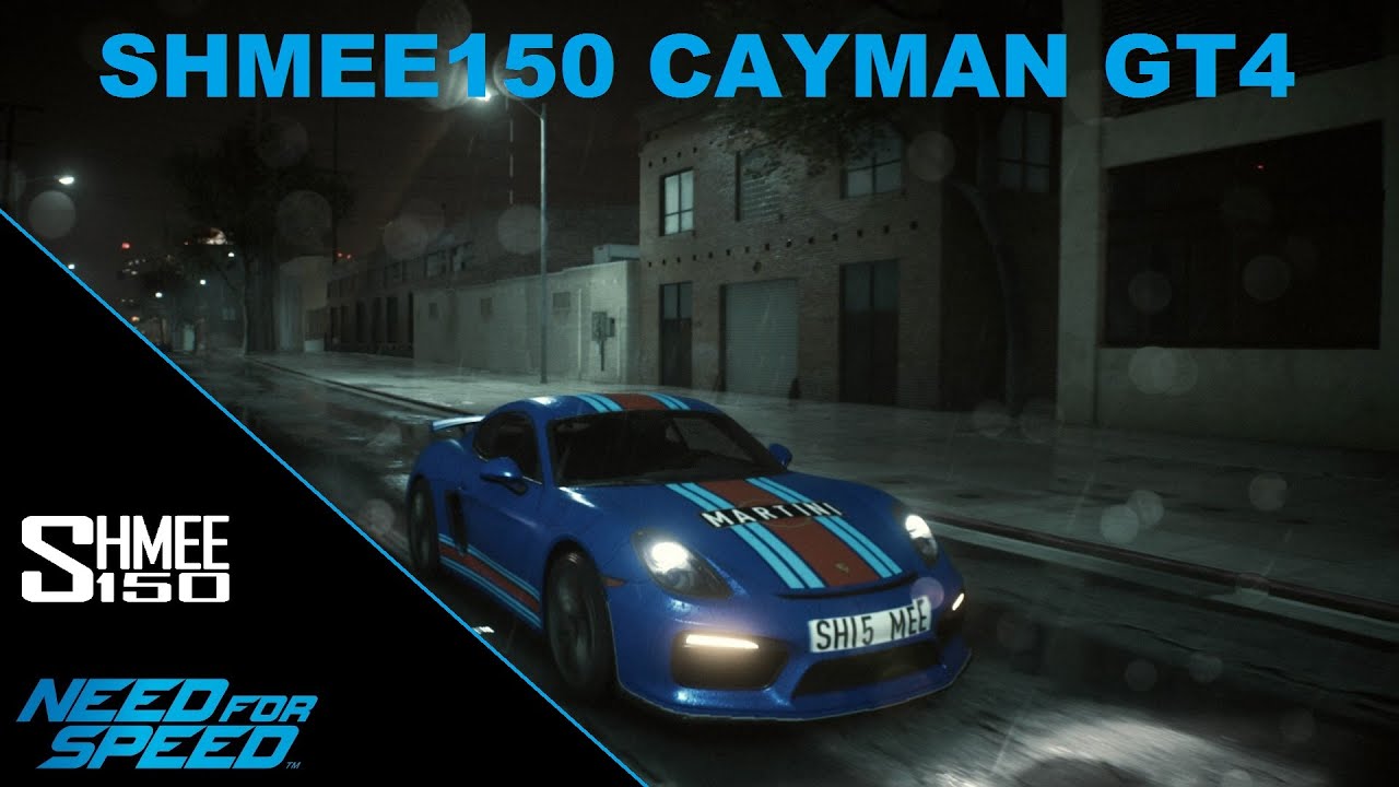 NEED FOR SPEED 2015-SHMEE150 CAYMAN GT4 | MARTINI WRAP
